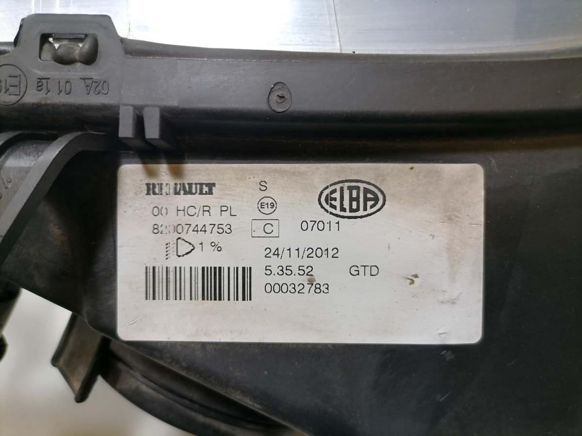 Dacia Logan MCV original Scheinwerfer links Halogen Facelift BJ13